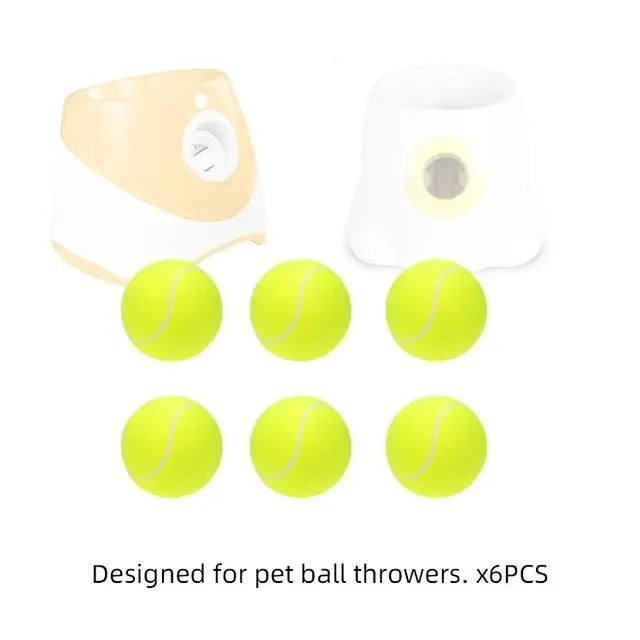 Tennis Balls for Dogs, 2-Inch Size, Compatible with Most Automatic Ball Launchers Idea for Small Dogs(12 Balls Only)