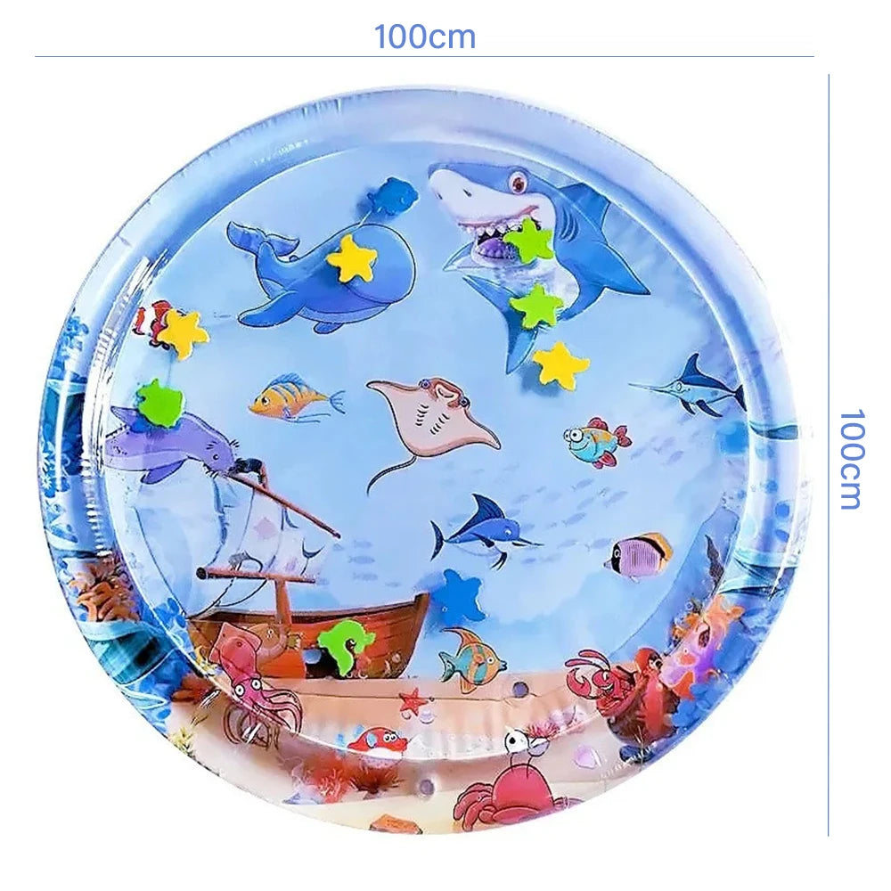 Summer Cooling Pet Water Bed Cushion Water Sensory Inflatable Play Mat Pet Cleaning Cooling Mat Pet Supplies Top Quality Cool