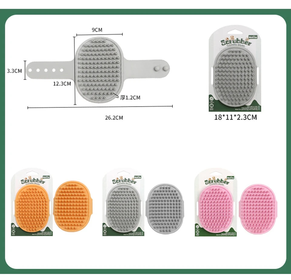 NONOR Dog Pet Grooming Glove Cat Brush Comb Deshedding Hair Gloves Dogs Bath Cleaning Supplies Animal Combs