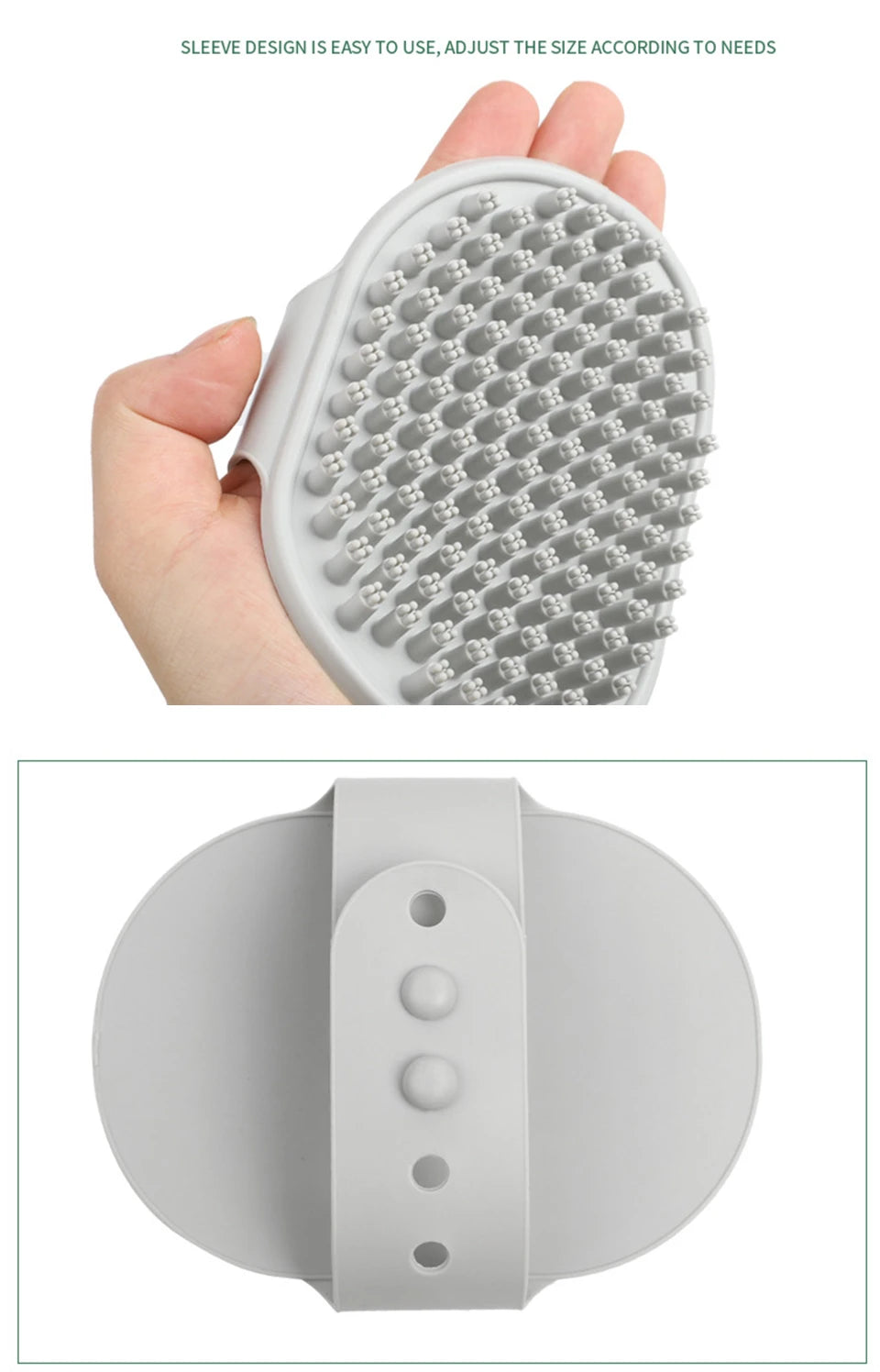 NONOR Dog Pet Grooming Glove Cat Brush Comb Deshedding Hair Gloves Dogs Bath Cleaning Supplies Animal Combs