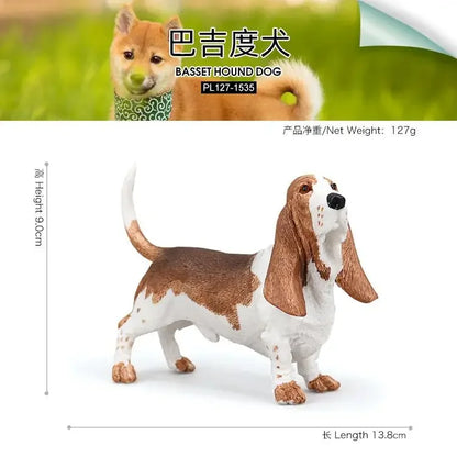 Realistic Dog Figurines for Kids - Including German Shepherd, Beagle, Teddy, Bull Terrier and More!