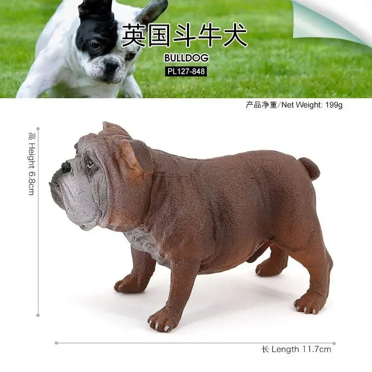 Realistic Dog Figurines for Kids - Including German Shepherd, Beagle, Teddy, Bull Terrier and More!
