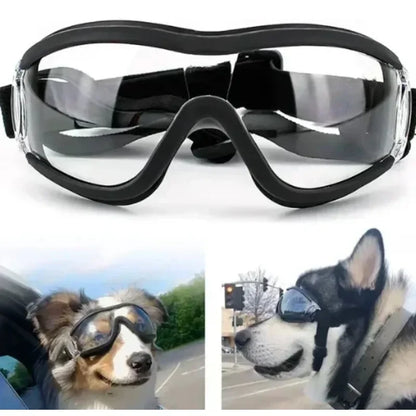 Dog Goggles Glasses Dog Sunglasse Eye-wear Pet Eye Protection Anti-UV Grooming Useful Photos Props Adjustable Dress Up Goggles