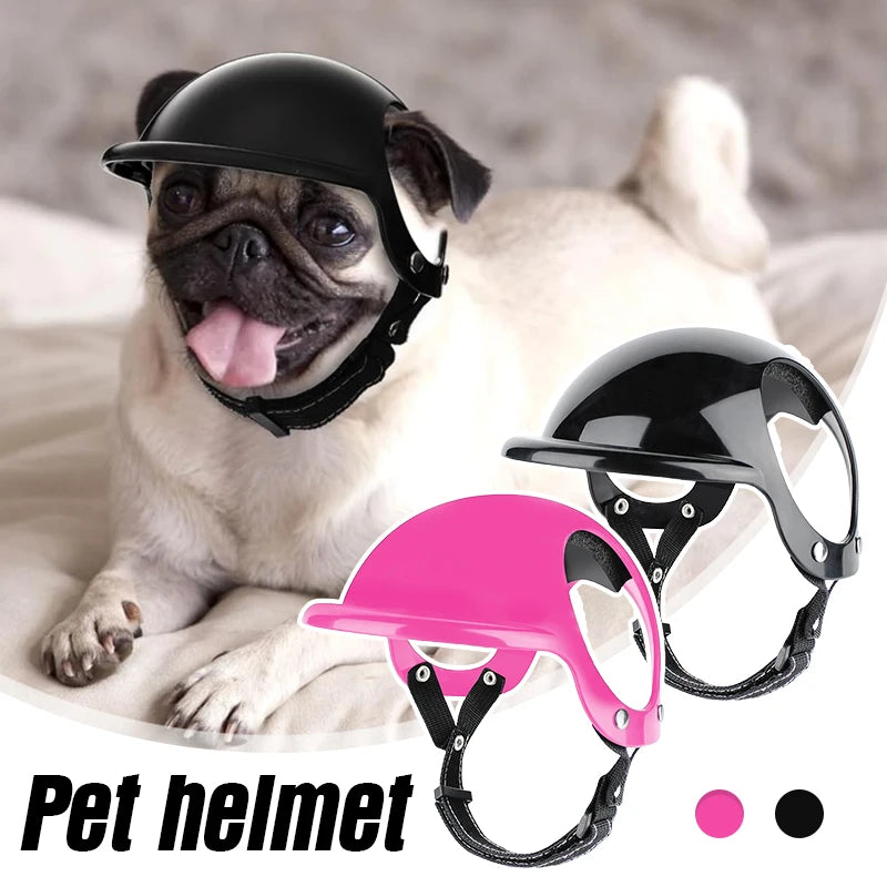 Pet Dog Helmet S/m Bicycle Motorcycle Helmet Pet Safety Dog Cat Helmet for Traveling Protection Head Pets Accessories Fashion