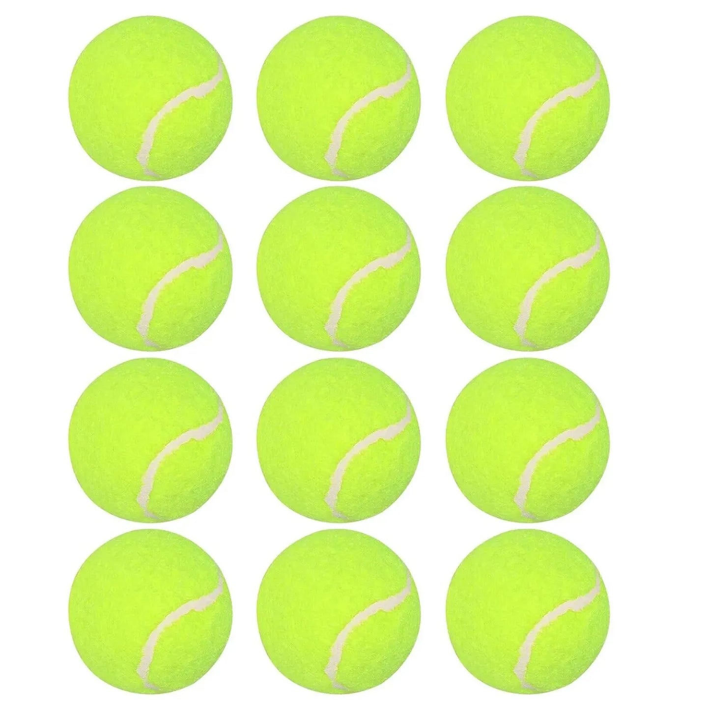 Tennis Balls for Dogs, 2-Inch Size, Compatible with Most Automatic Ball Launchers Idea for Small Dogs(12 Balls Only)