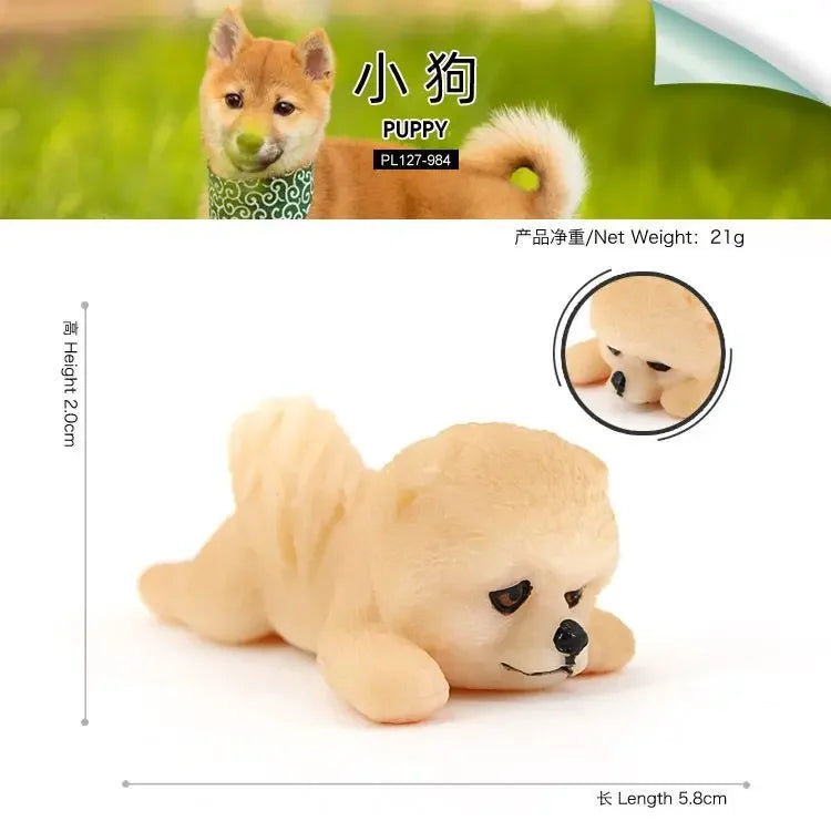 Realistic Dog Figurines for Kids - Including German Shepherd, Beagle, Teddy, Bull Terrier and More!