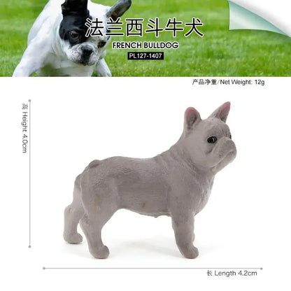 Realistic Dog Figurines for Kids - Including German Shepherd, Beagle, Teddy, Bull Terrier and More!