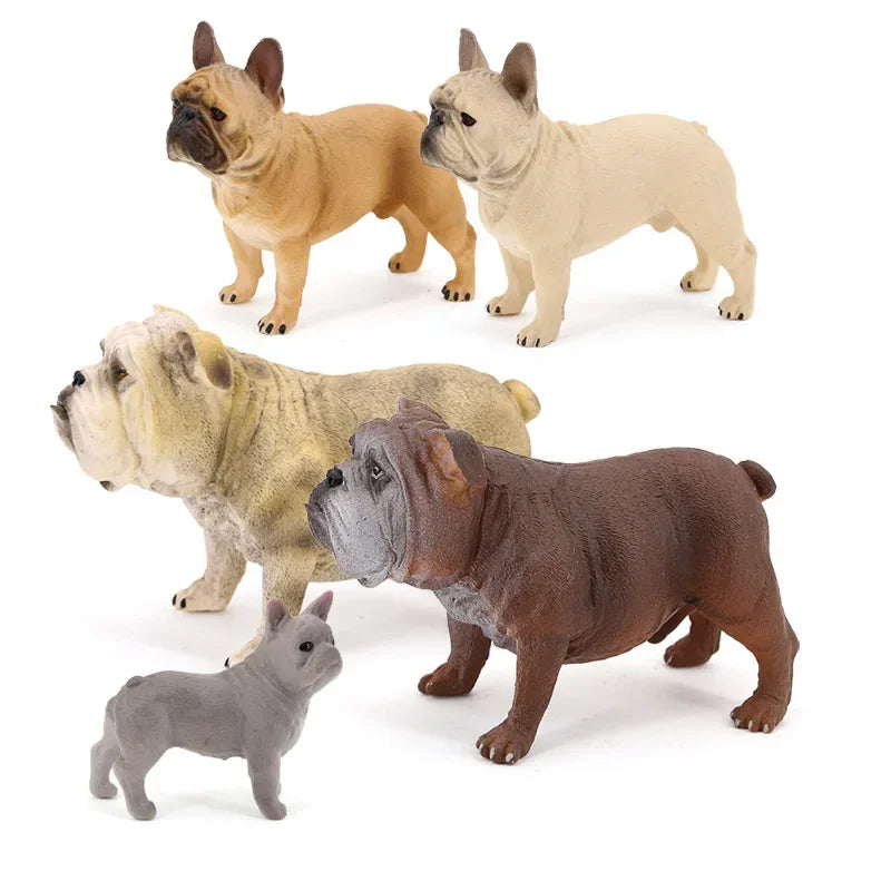 Realistic Dog Figurines for Kids - Including German Shepherd, Beagle, Teddy, Bull Terrier and More!