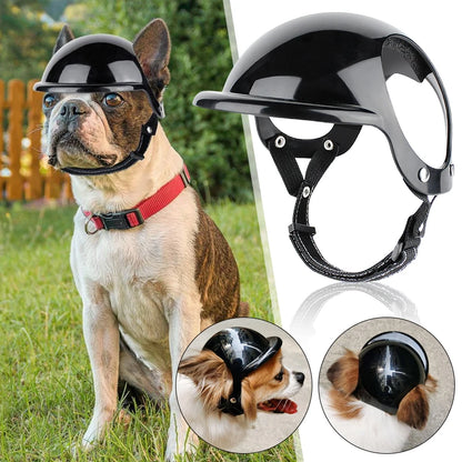 Pet Dog Helmet S/m Bicycle Motorcycle Helmet Pet Safety Dog Cat Helmet for Traveling Protection Head Pets Accessories Fashion