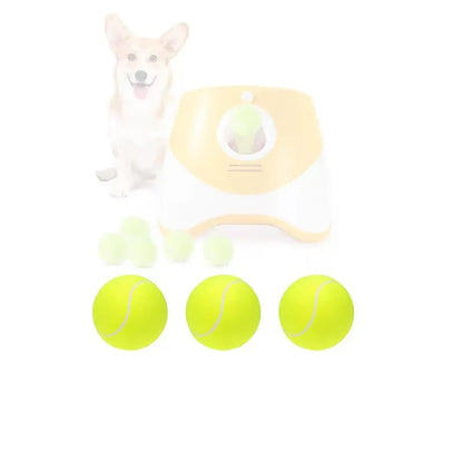 Automatic Dog Ball Launcher for Small to Medium Dogs,Tennis Launcher pet training,Indoor/Outdoor Interactive Toy