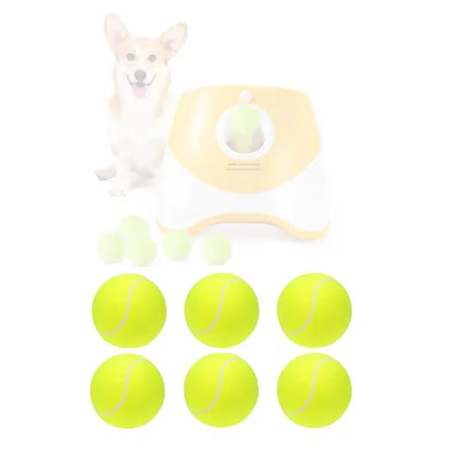 Automatic Dog Ball Launcher for Small to Medium Dogs,Tennis Launcher pet training,Indoor/Outdoor Interactive Toy