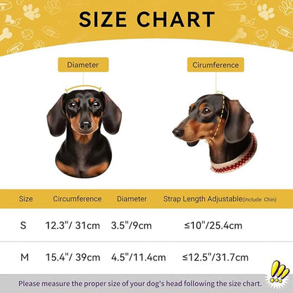 Dog Helmet Motorcycle Pet Helmet for Small Dog Cat Hard Safety Cap with Adjustable Belt Head Protection for Puppy Outdoor Riding