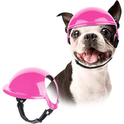 Pet Dog Helmet S/m Bicycle Motorcycle Helmet Pet Safety Dog Cat Helmet for Traveling Protection Head Pets Accessories Fashion