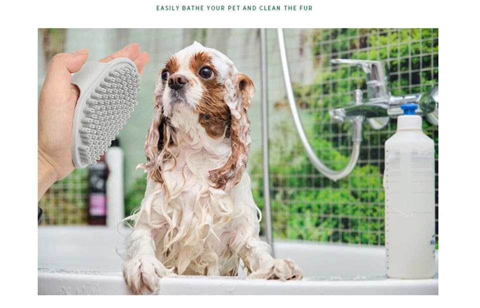 NONOR Dog Pet Grooming Glove Cat Brush Comb Deshedding Hair Gloves Dogs Bath Cleaning Supplies Animal Combs