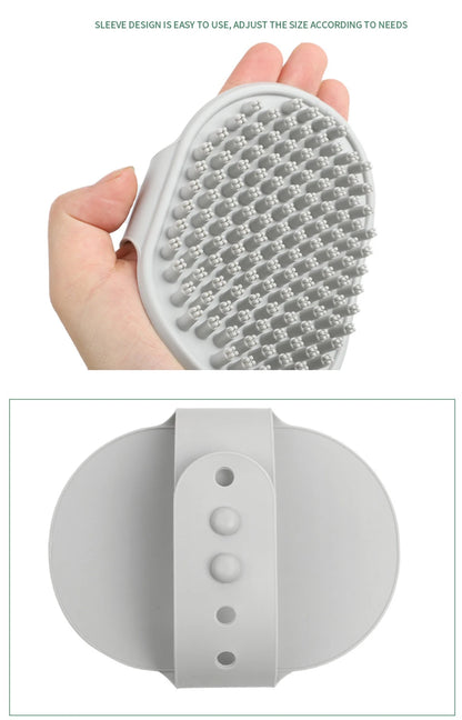 NONOR Dog Pet Grooming Glove Cat Brush Comb Deshedding Hair Gloves Dogs Bath Cleaning Supplies Animal Combs