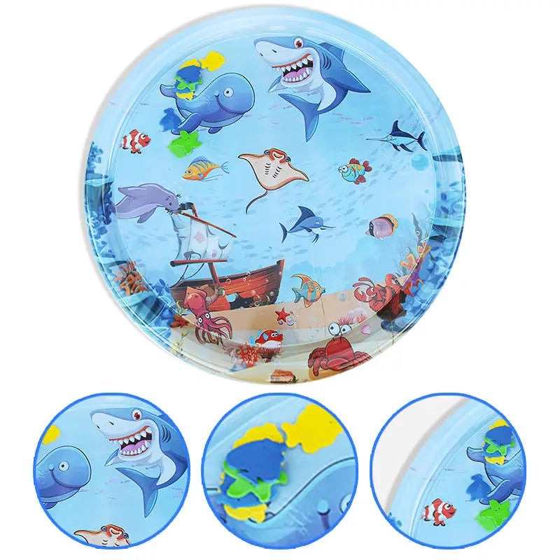 Summer Cooling Pet Water Bed Cushion Water Sensory Inflatable Play Mat Pet Cleaning Cooling Mat Pet Supplies Top Quality Cool