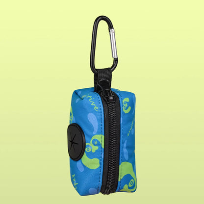 Rainbow Print Fashion Design Dog Poo Bag Holder For Dog Leash Attachment (Without Poo Bag And Leash)