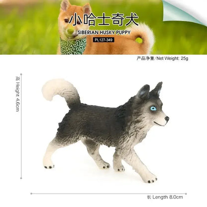 Realistic Dog Figurines for Kids - Including German Shepherd, Beagle, Teddy, Bull Terrier and More!